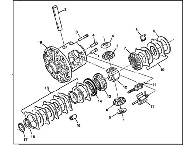 GM 84890234 Differential Assembly