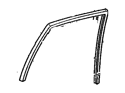 GM 20732262 Weatherstrip Asm-Rear Side Door Window