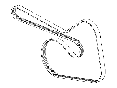 GM 55578485 Serpentine Belt