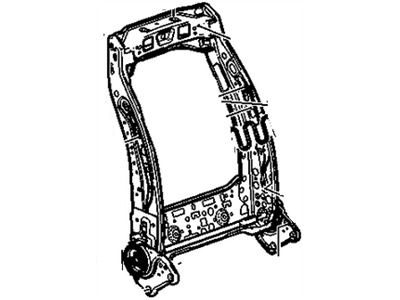 GM 25947652 Seat Back Frame