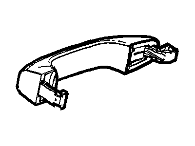 GM 22923605 Handle, Outside