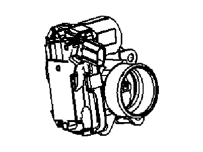 GM 25198462 Throttle Body