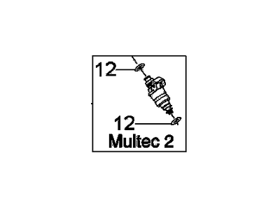 GM 96386780 Injector