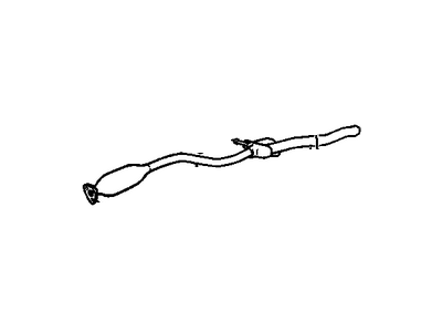 GM 22593896 Exhaust Pipe Assembly*W/Exhaust Pipe