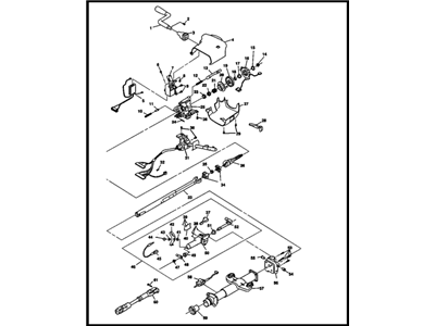 GM 26090143 Column Asm, Steering