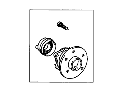 GM 19184269 Hub & Bearing