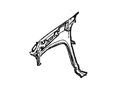 GM 88898740 Fender Assembly