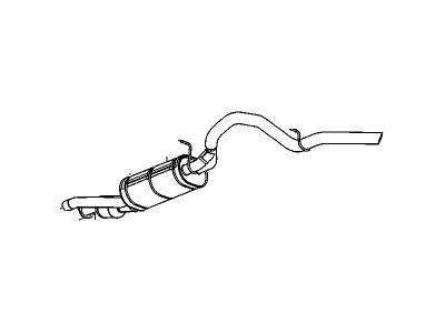 GM 15798961 Muffler