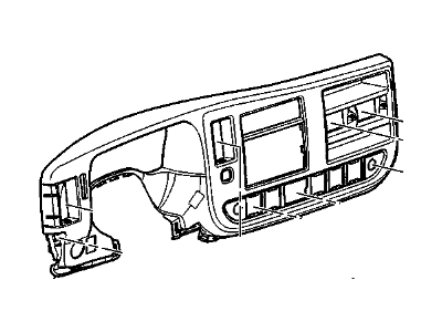 GM 23322270 Cluster Panel