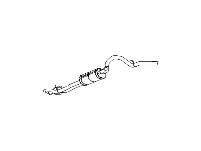 GM 15798958 Muffler