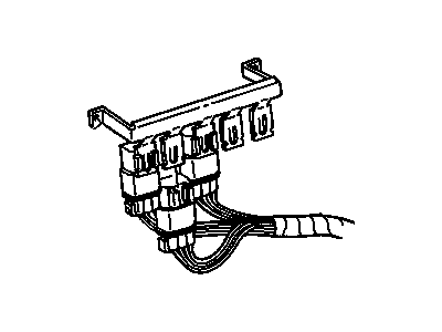 GM 12130871 Harness Asm-Fwd Lamp Wiring