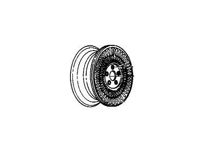 GM 12506715 Wheel Rim Kit-15X6