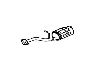 GM 10376414 Exhaust Muffler Assembly (W/ Exhaust Pipe & Tail Pipe)