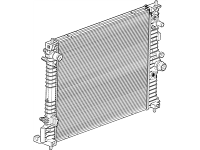 GM 95298552 Radiator
