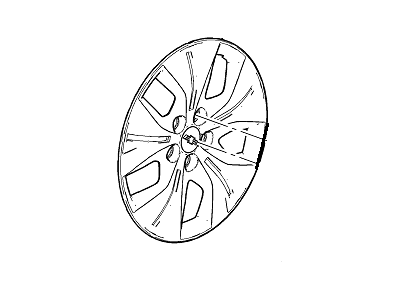GM 20934135 Wheel Cover