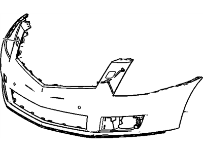 GM 22762884 Bumper Cover