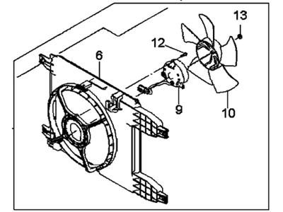 GM 95950465 Fan Module