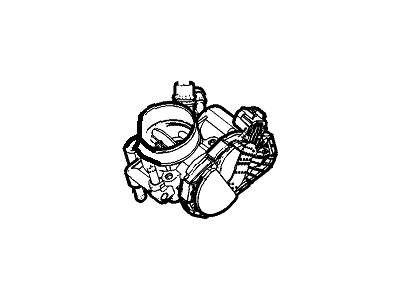 GM 55561495 Throttle Body