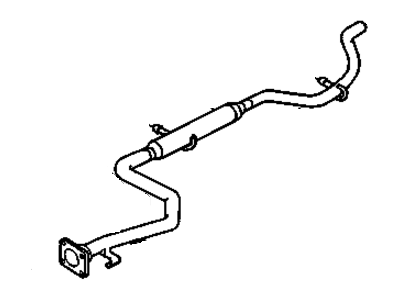 GM 12512882 Exhaust Intermediate Pipe