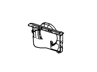 GM 10029894 Shroud, Radiator Fan Upper
