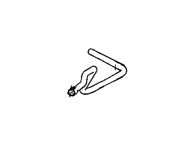 GM 15537084 Muffler Tail Pipe-RH