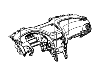 GM 20997455 Instrument Panel