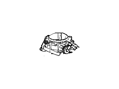 GM 17096175 Throttle Body