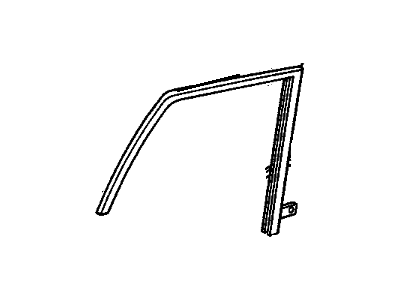 GM 22635460 Channel Asm-Rear Side Door Window