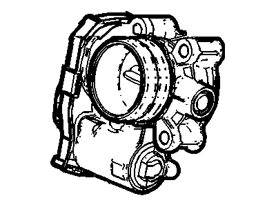 GM 12645663 Throttle Body Assembly (W/ Throttle Actuator)