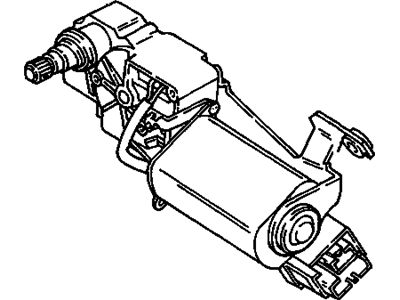 GM 22138775 Motor Asm, Rear Window Wiper