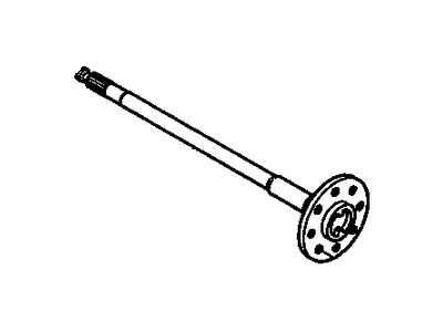 GM 26042854 Rear Axle Drive Shaft