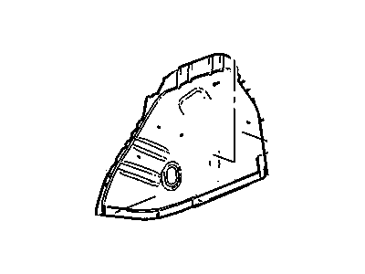 GM 22865771 Inner Wheelhouse