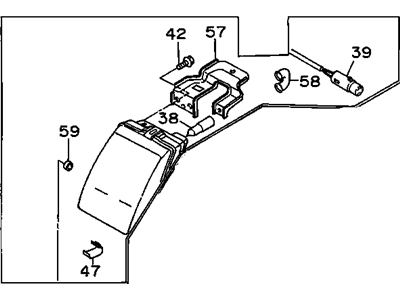 GM 94401206 Bezel