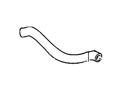 GM 15549203 Radiator Inlet Hose