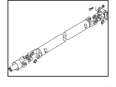 GM 30021739 Rear Propeller Shaft Assembly(On Esn)