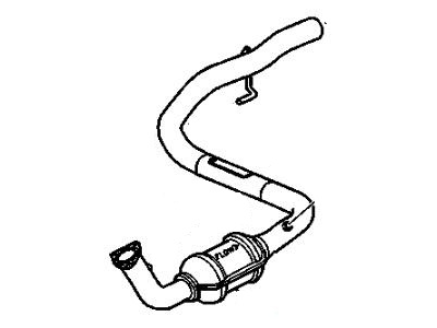 GM 19420109 CONVERTER ASM, 3WAY CTLTC (W/EXH MANIF PIPE) "KIT"