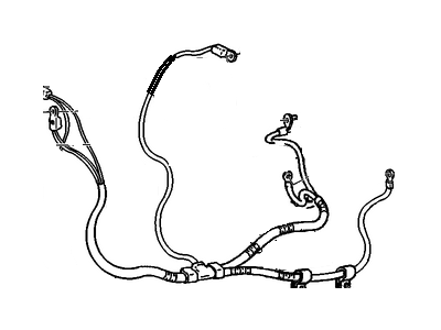 GM 12157318 Cable Asm, Battery Negative(46"Long)