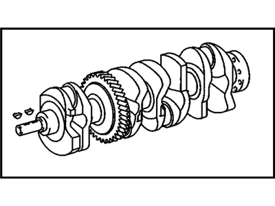 GM 19185340 Crankshaft