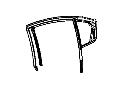 GM 95040057 Run Weatherstrip