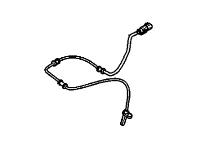 GM 25996838 Rear Speed Sensor