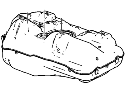GM 42557001 Fuel Tank