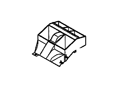 GM 89018644 Evaporator Case