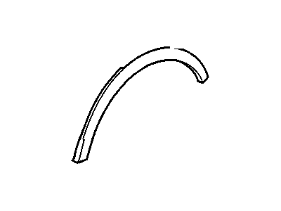 GM 19256097 Wheel Opening Molding
