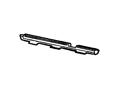 GM 25558870 Sealing Strip-Rear Side Door Window Inner