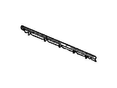 GM 25642366 Sealing Strip Asm-Rear Side Door Window Outer
