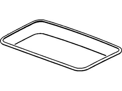 GM 20814007 Seal-Sun Roof Window Front