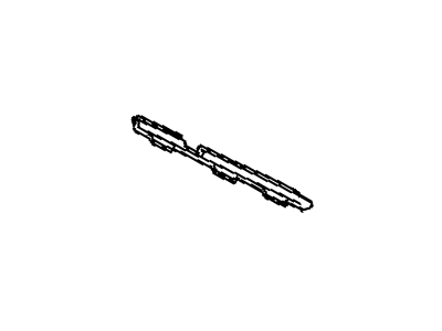 GM 25658017 Sealing Strip-Front Side Door Window Inner <Use 1C5K