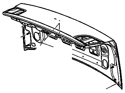 GM 25950525 Trunk Lid