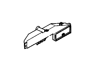 GM 25534067 Duct-Front Air Intake
