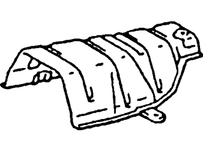 GM 94857124 SHIELD, Catalytic Converter